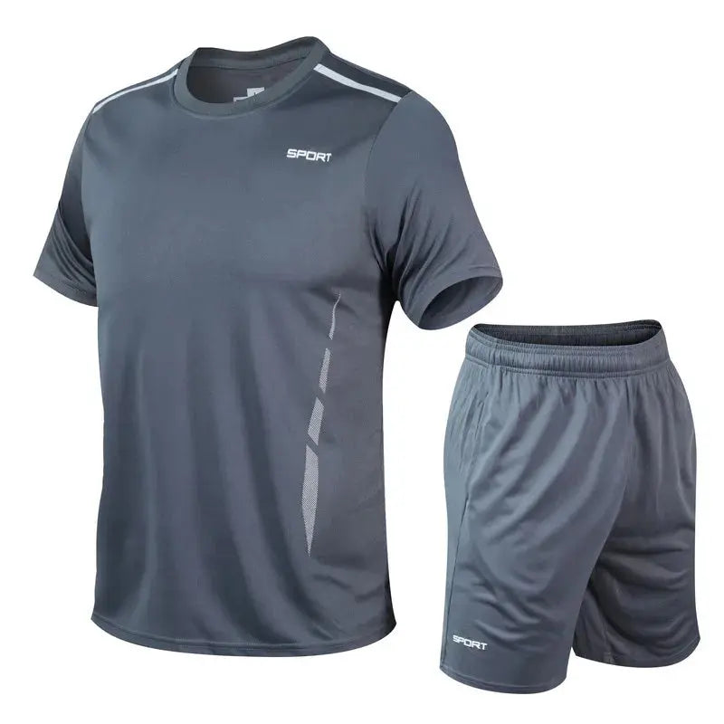 CHRLCK Men’s sports set – Breathable Outdoor Fitness Outfit