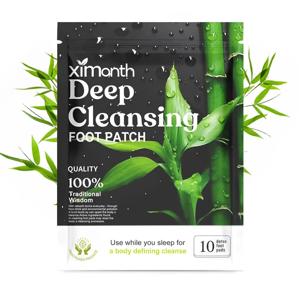 Natural Detox Foot Patches – Herbal Stress Relief & Sleep Aid (10–50PCS)