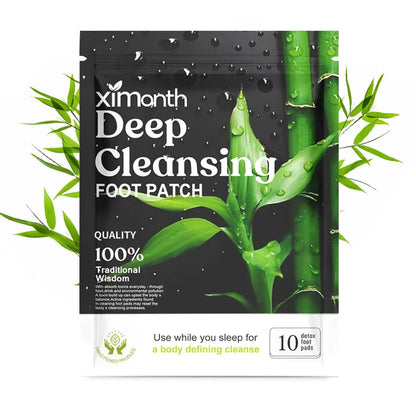 Natural Detox Foot Patches – Herbal Stress Relief & Sleep Aid (10–50PCS)