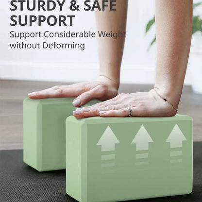 Yoga Blocks – EVA Foam Bricks for Pilates & Home Fitness