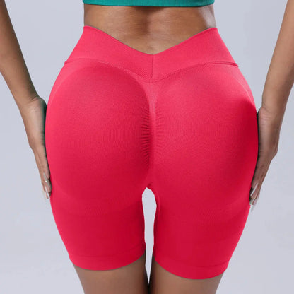 Women's Scrunch Butt Yoga Shorts – High-Waist Gym & Workout Wear