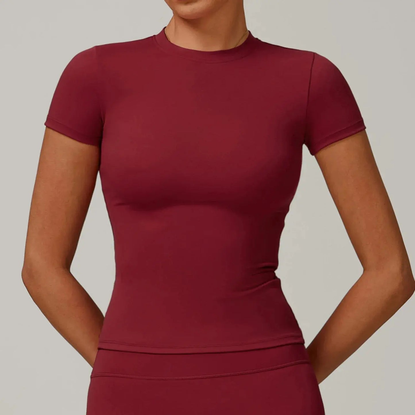 HGC Women’s Sports T-Shirt – Breathable Slim Fit Activewear Top