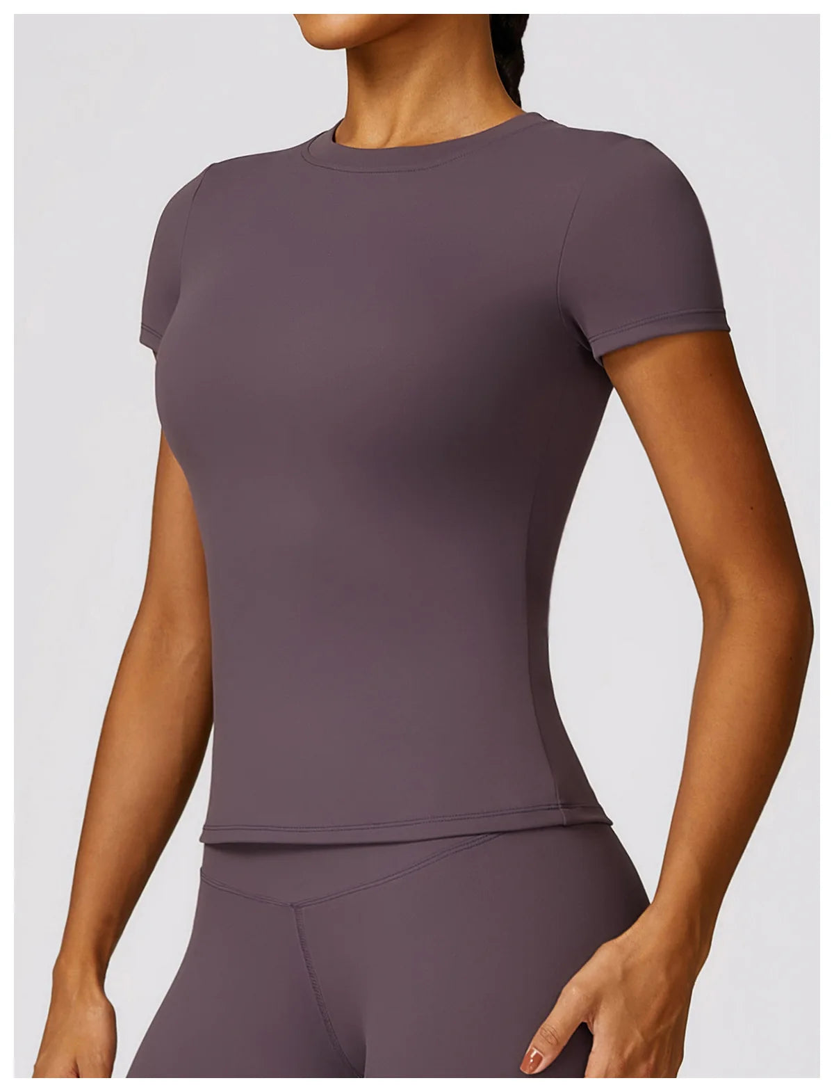 NCLAGEN Women’s Sports T-Shirt – Breathable Slim Fit Activewear Tee