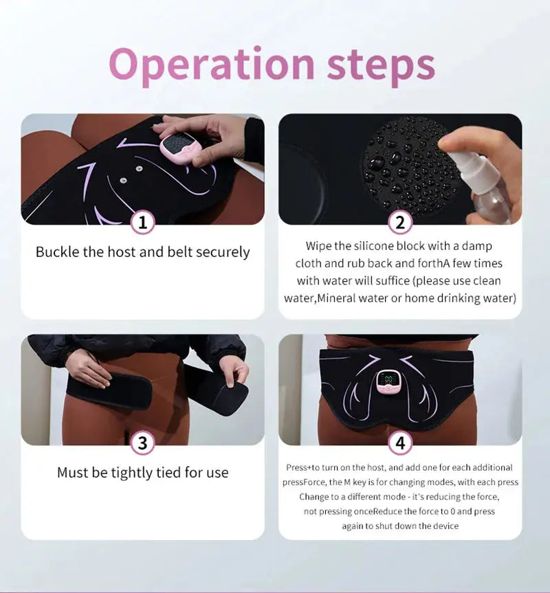 EMS Butt Trainer – USB Rechargeable Hip & Glute Muscle Stimulator