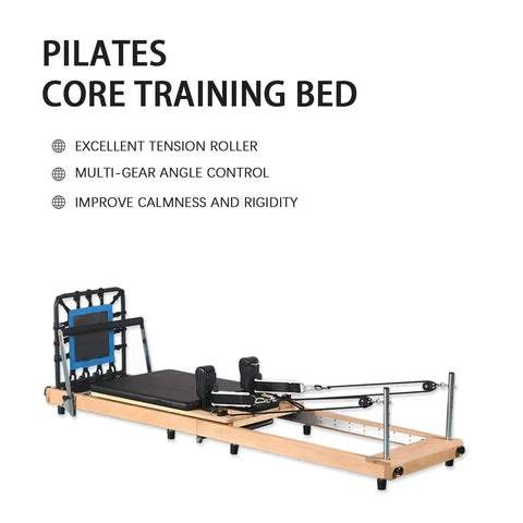 Pilates Reformer Bed – Large Home Fitness & Balance Training Equipment