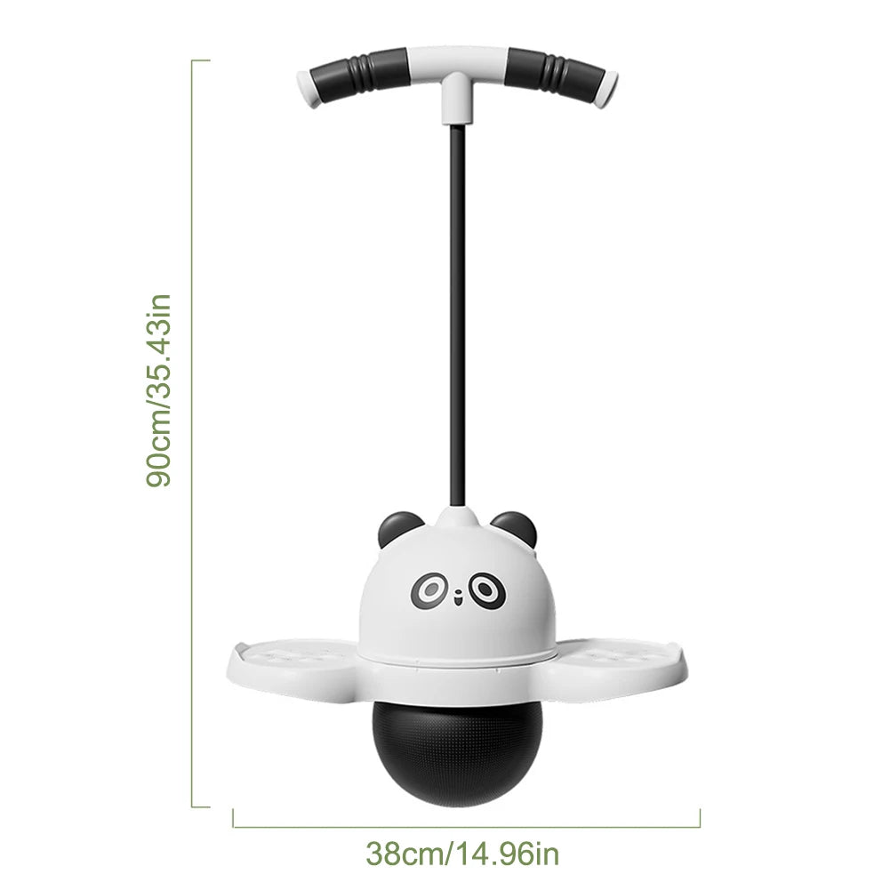 Panda Jumping Ball – Kids' Fitness Bouncer with Handle