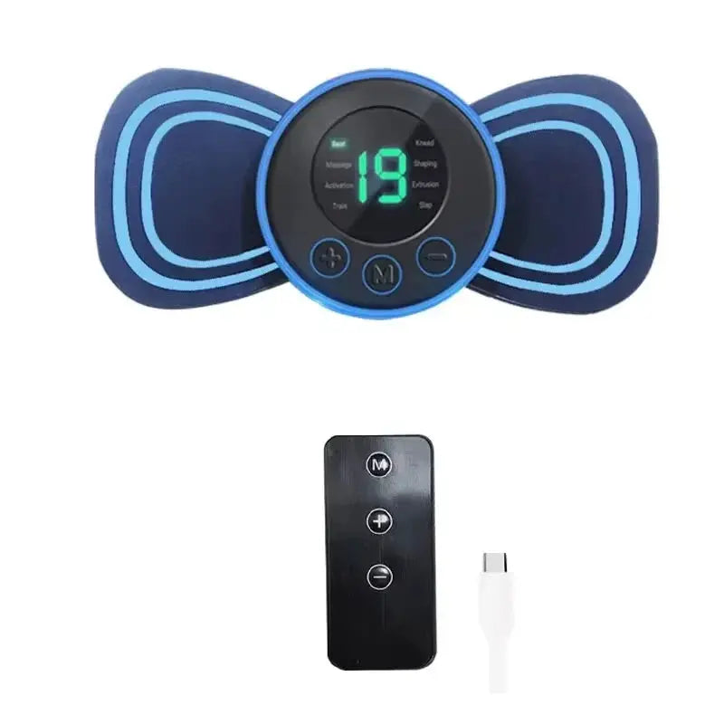 Mini Neck & Body Massager – Portable Muscle Stimulator Patch