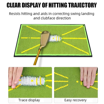PGM Golf Swing Training Mat – Batting Trace & Path Pad (DJD038) PeakPursuitFitness