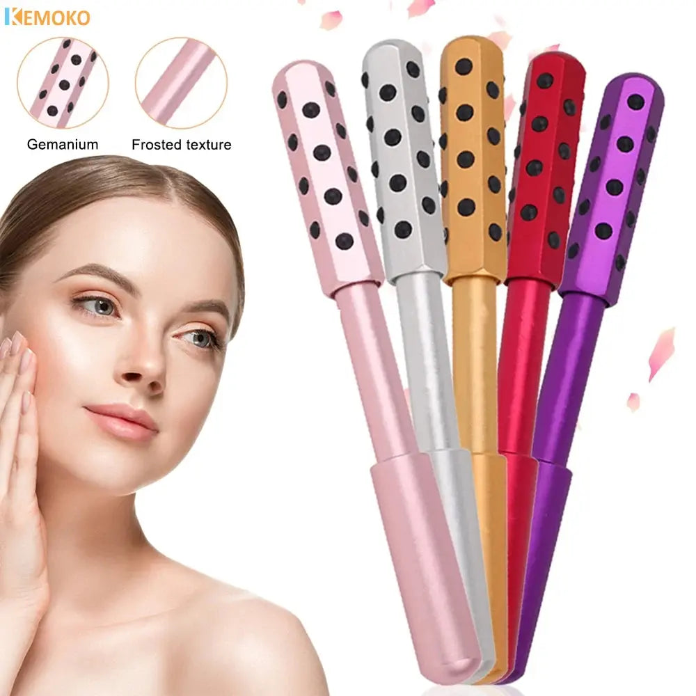 24-Germanium Face Roller – Acupoint Massage & Gua Sha Beauty Tool