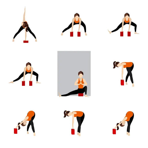 Yoga Blocks – EVA Foam Bricks for Pilates & Home Fitness
