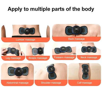 Mini Neck & Body Massager – Portable Muscle Stimulator Patch