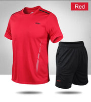 CHRLCK Men’s sports set – Breathable Outdoor Fitness Outfit