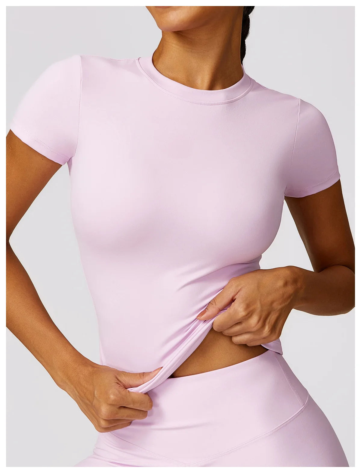 HGC Women’s Sports T-Shirt – Breathable Slim Fit Activewear Top