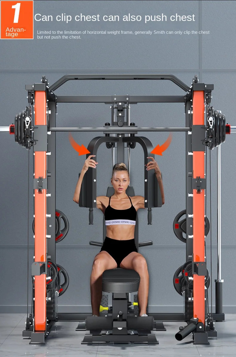 MIYAUP Smith Machine – Commercial Multifunctional Squat & Frame Trainer