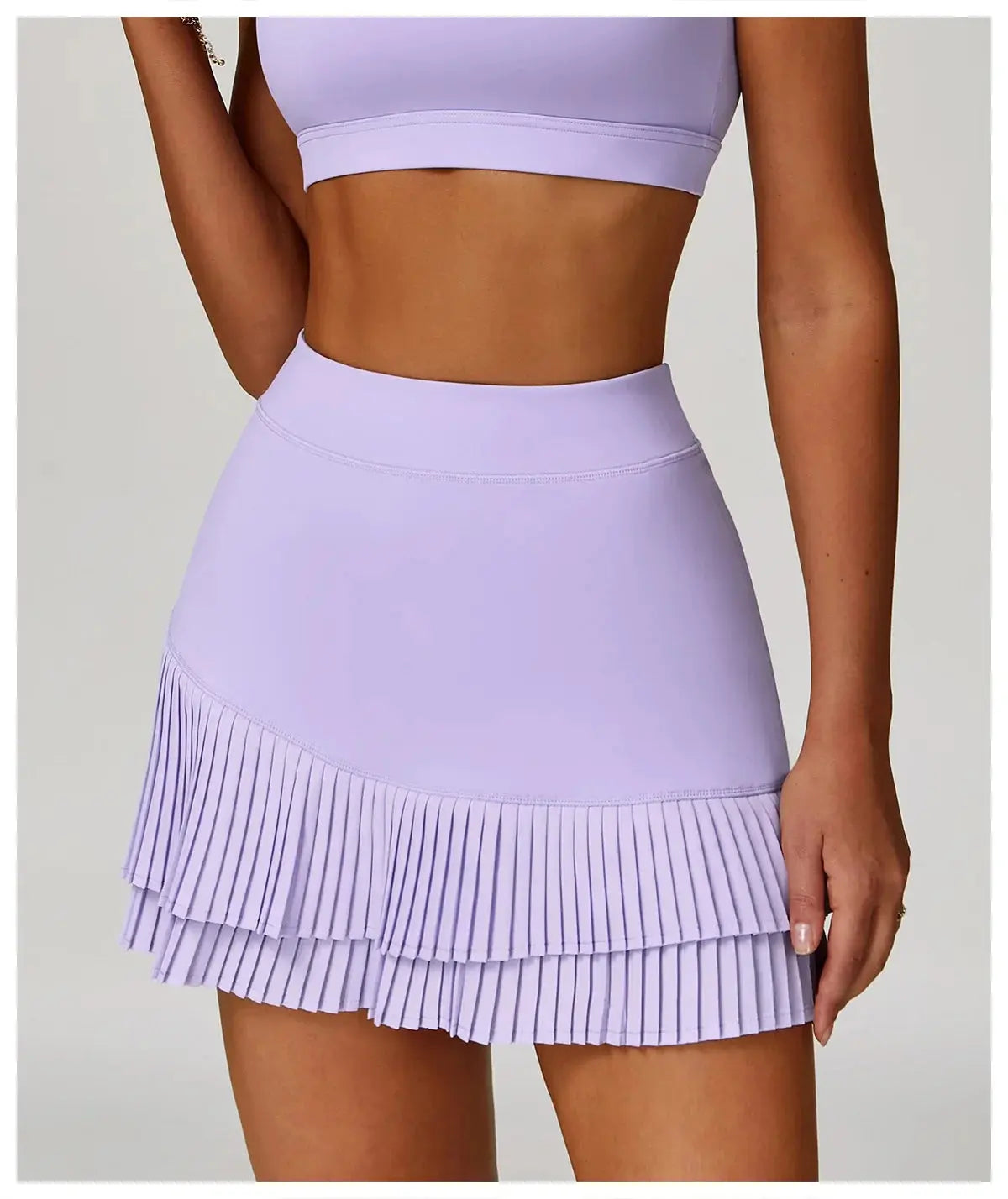 Women's tennis skirt– Sports & Workout Skort with Shorts PeakPursuitFitness