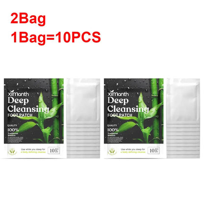 Natural Detox Foot Patches – Herbal Stress Relief & Sleep Aid (10–50PCS)