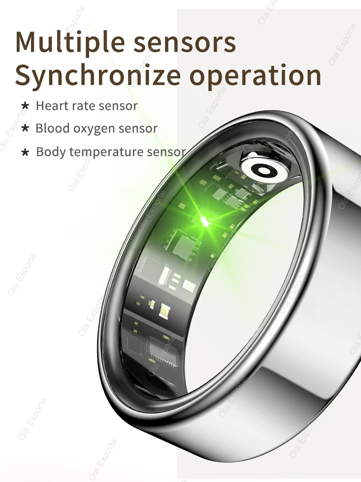 2025 Xiaomi Smart Ring – Heart Rate & SpO₂ Monitor, Waterproof Fitness Tracker