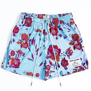 Oil Painting Style Mesh Shorts – Unisex Summer Sports & Training Wear