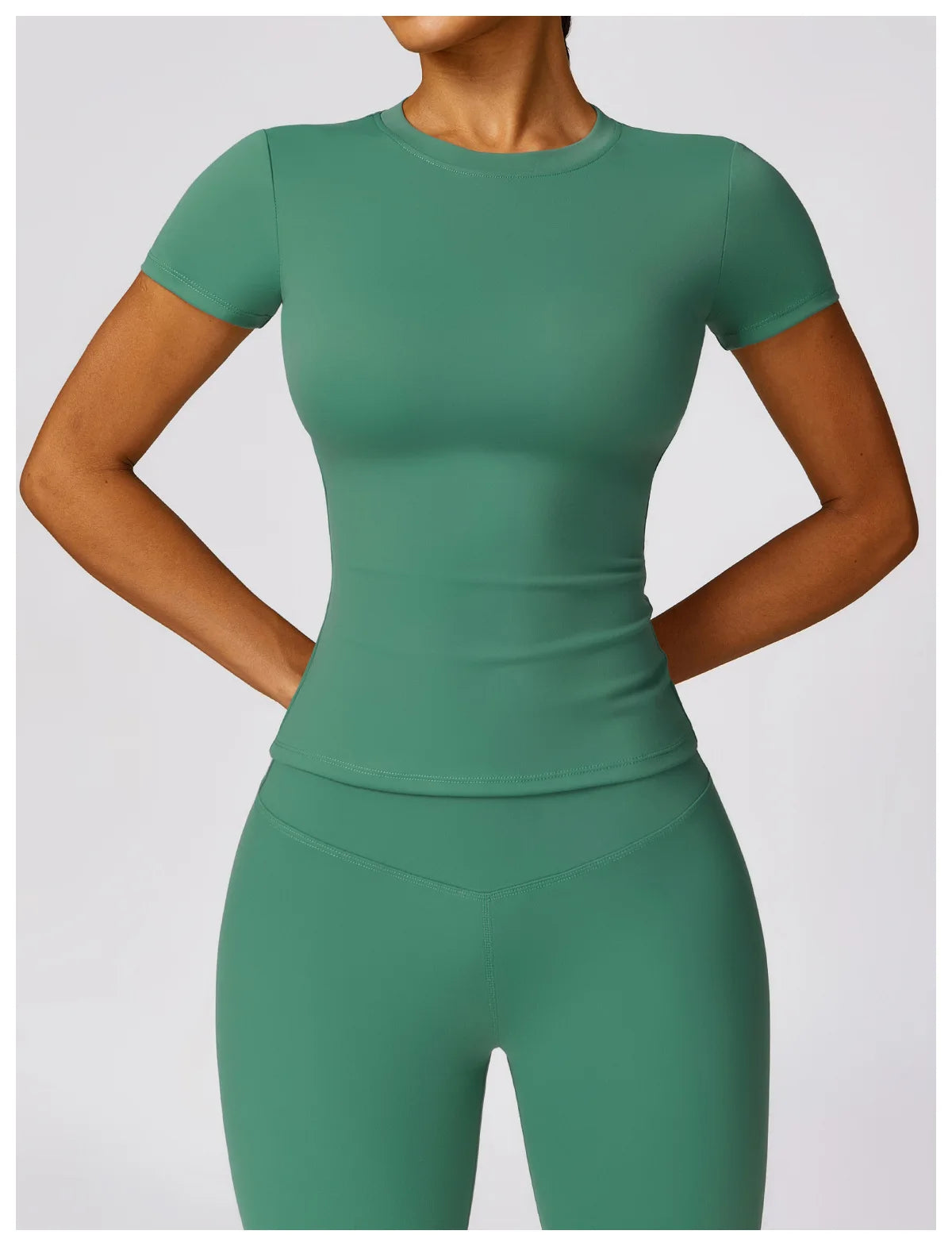 NCLAGEN Women’s Sports T-Shirt – Breathable Slim Fit Activewear Tee