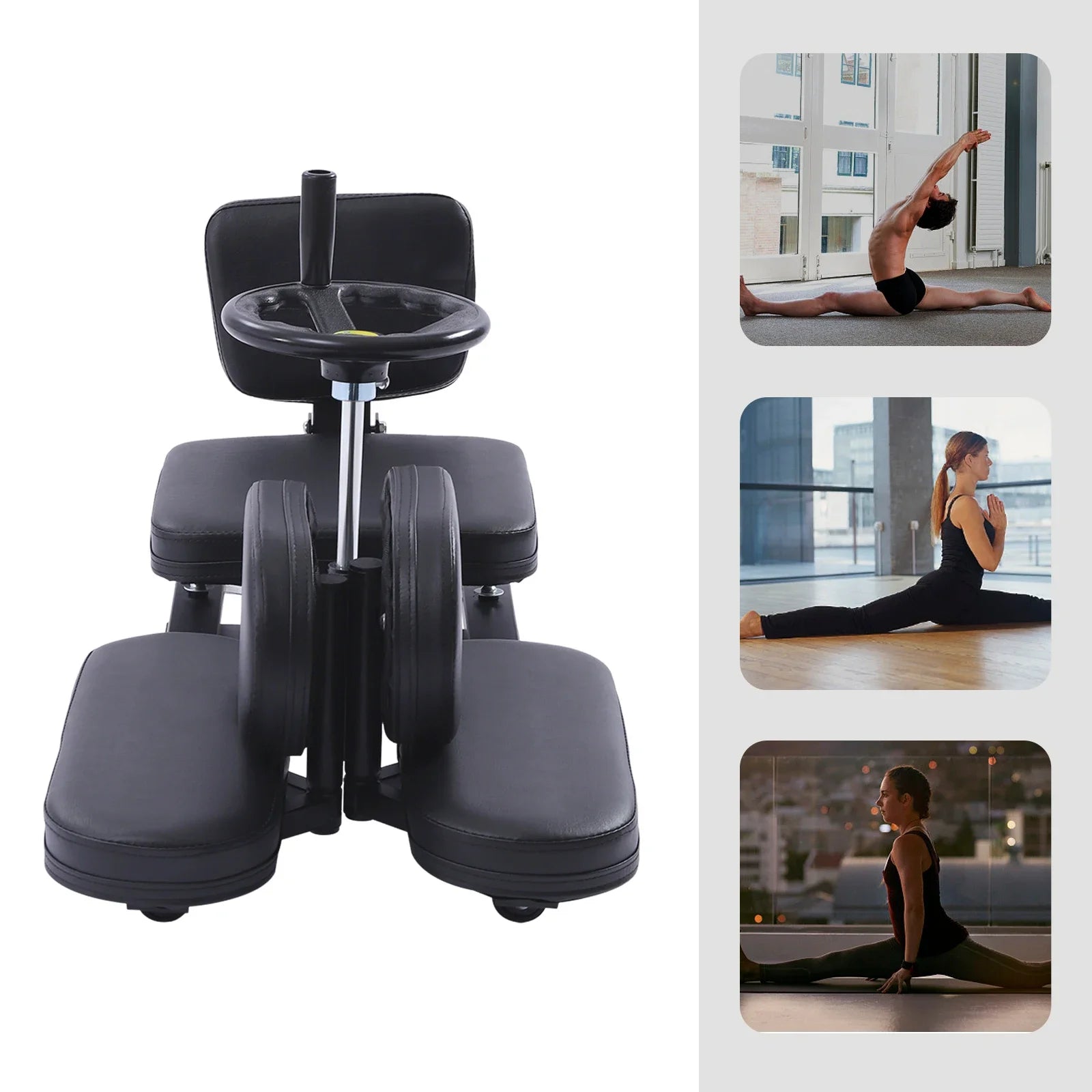3-Bar Leg Stretching Machine – Heavy-Duty Flexibility Trainer (1.6m)