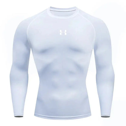 Men's Compression Shirt – Athletic Gym & Running Top