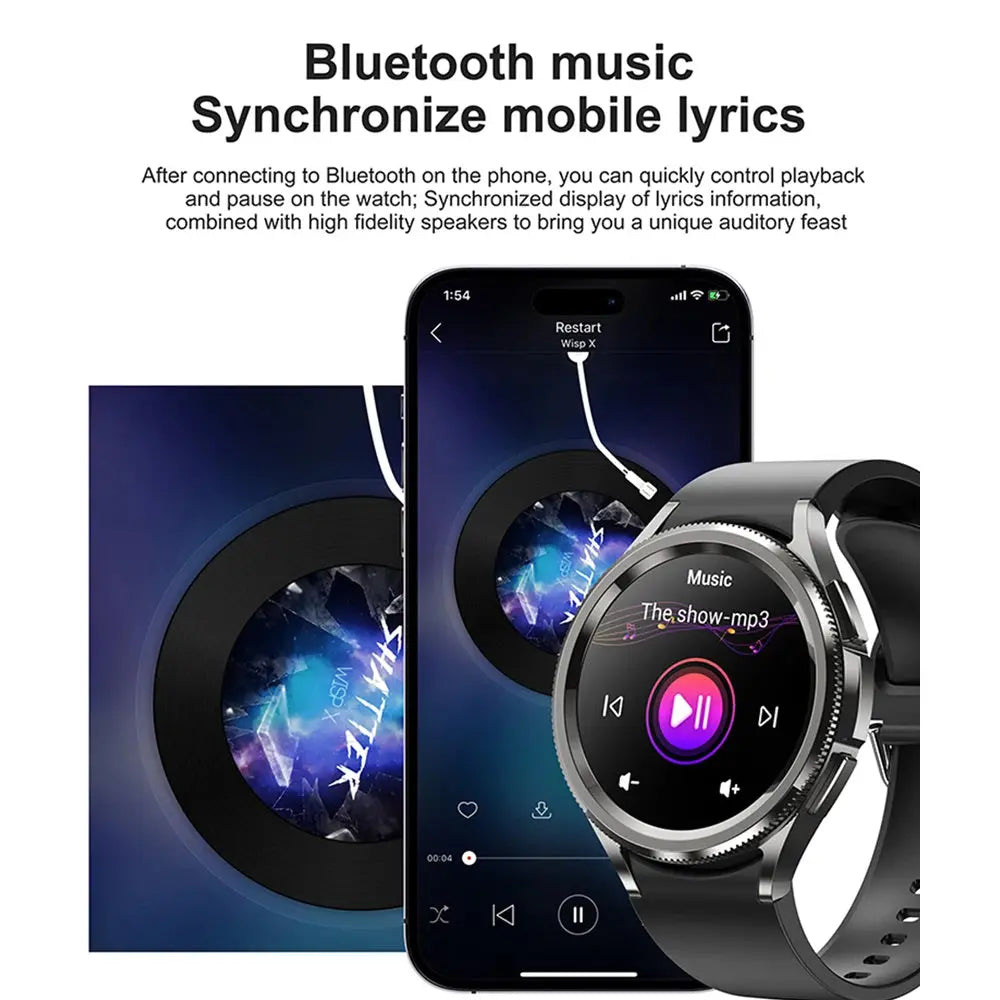 Galaxy Watch6 Classic 2024 GPS Smartwatch with Health & Bluetooth Call