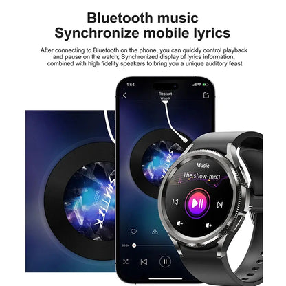 Galaxy Watch6 Classic 2024 GPS Smartwatch with Health & Bluetooth Call