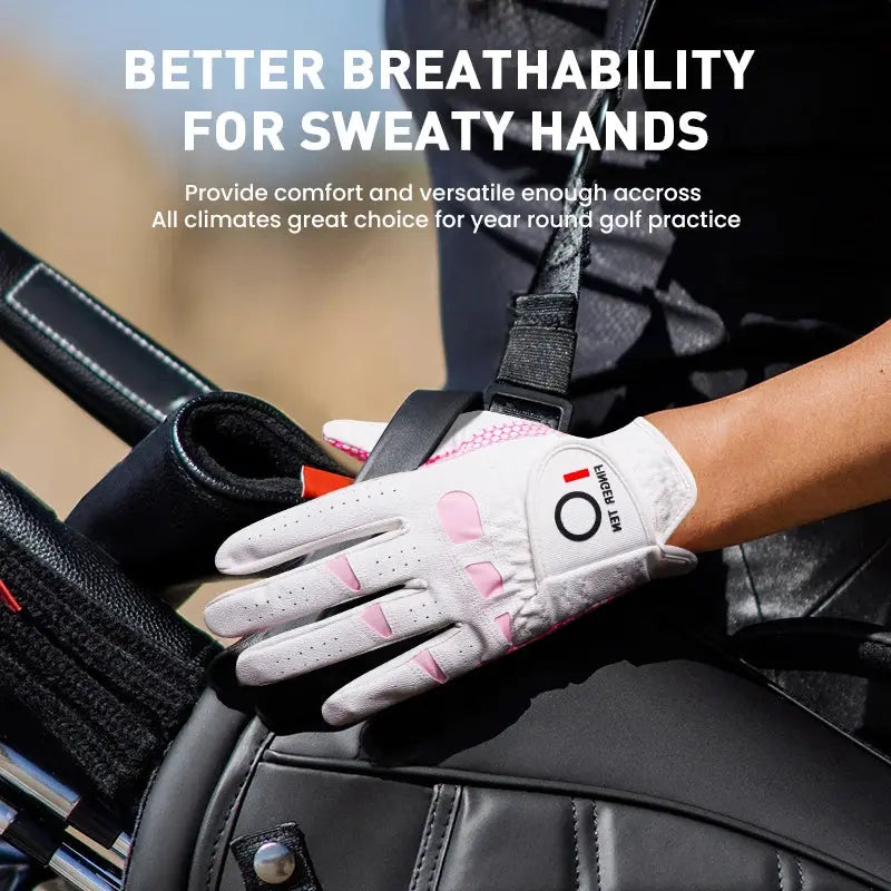 Women's golf gloves – All-Weather Grip, Pair for Both Hands (S/M/L) PeakPursuitFitness