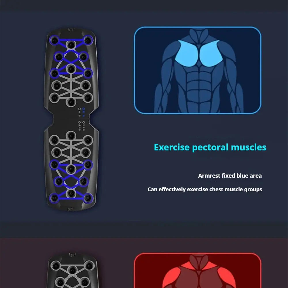 Foldable Push-Up Board – Portable Home Gym Chest & Core Trainer