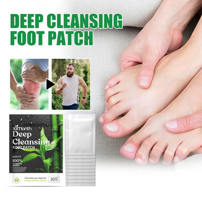 Natural Detox Foot Patches – Herbal Stress Relief & Sleep Aid (10–50PCS)
