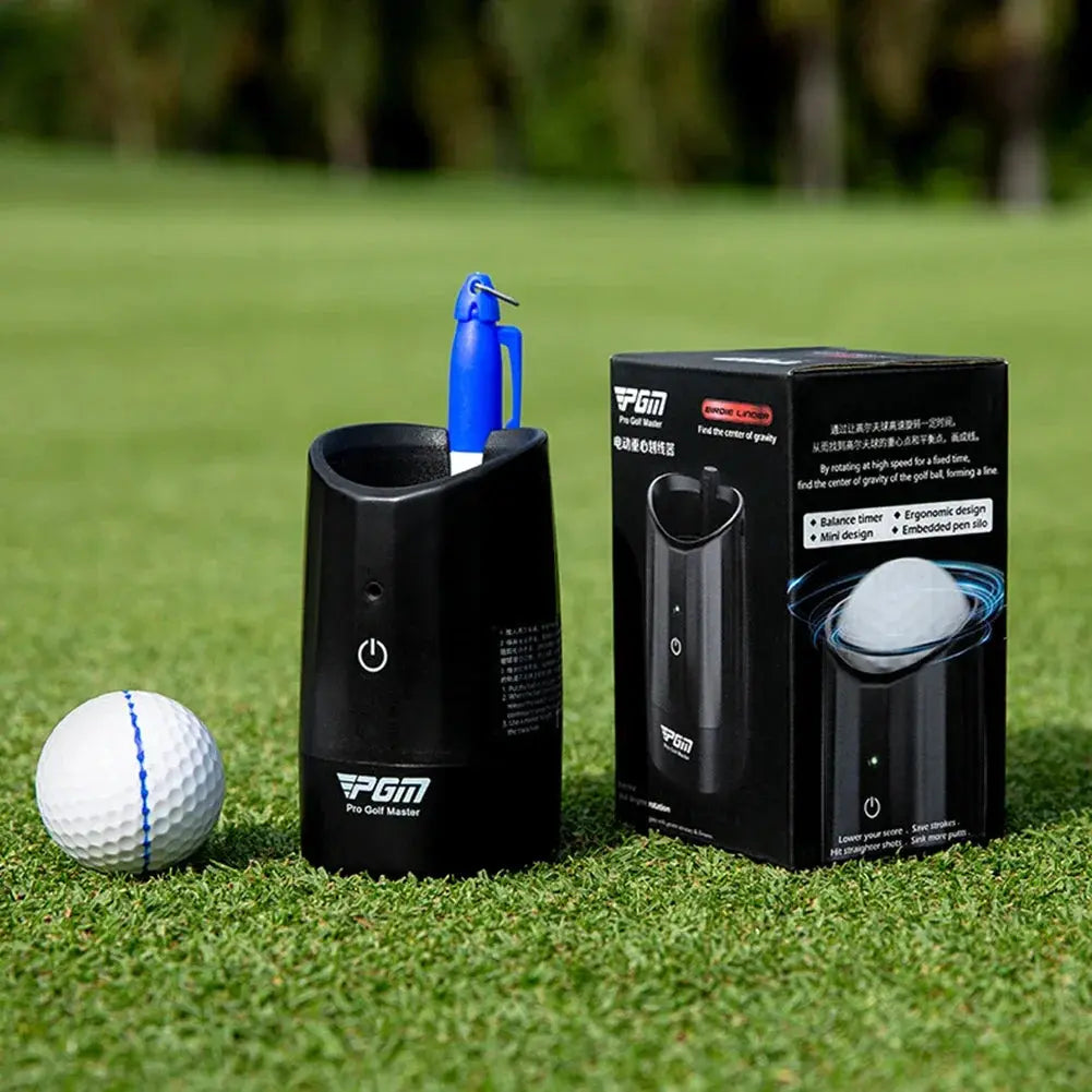 PGM Electric Golf Ball Liner – Alignment Marker & Gravity Center Finder PeakPursuitFitness