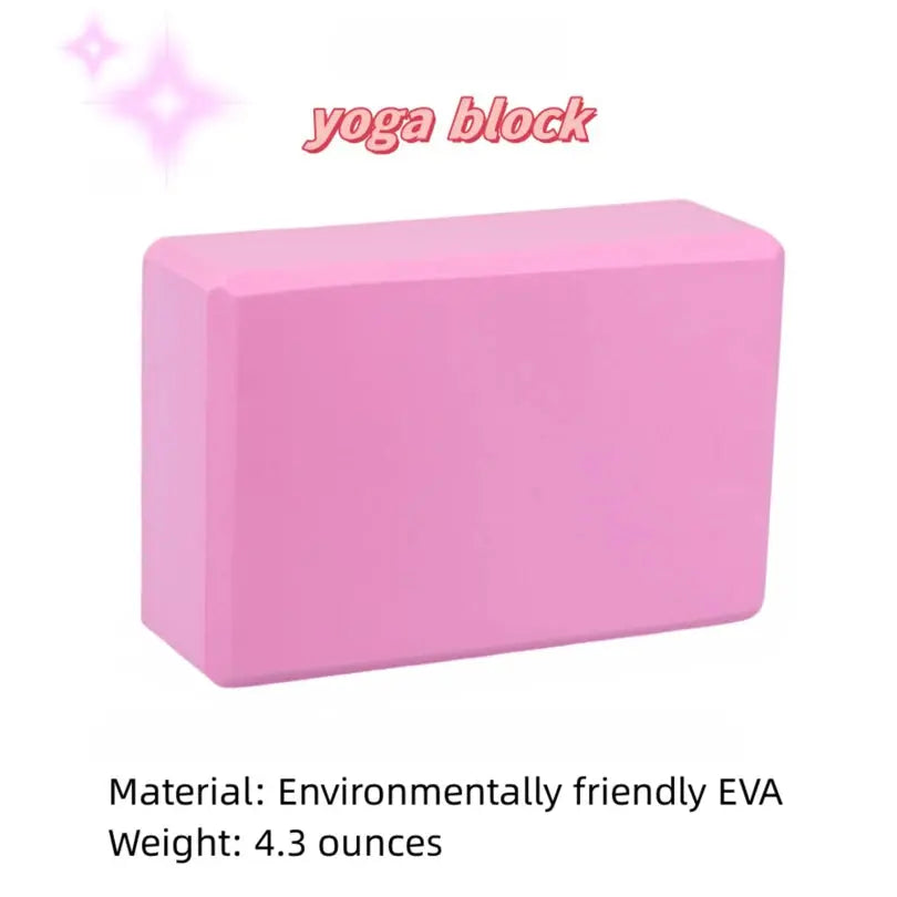 Yoga Blocks – EVA Foam Bricks for Pilates & Home Fitness