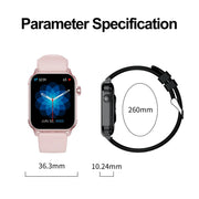 TG08 Smart Watch 1.85" with Call & Fitness Tracker