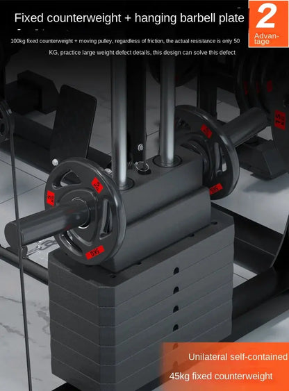 MIYAUP Smith Machine – Commercial Multifunctional Squat & Frame Trainer