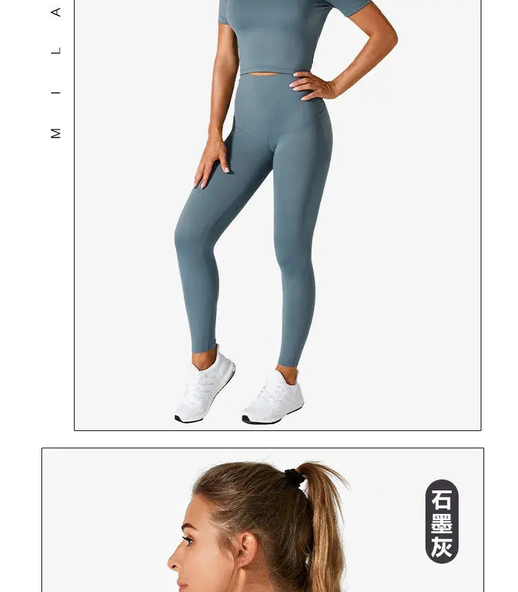 LEOSOXS Women’s Quick-Dry Sports T-Shirt – Breathable Gym & Yoga Top