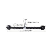 Tricep Rope Cable Attachment – Face Pull & Push Down Gym Accessory