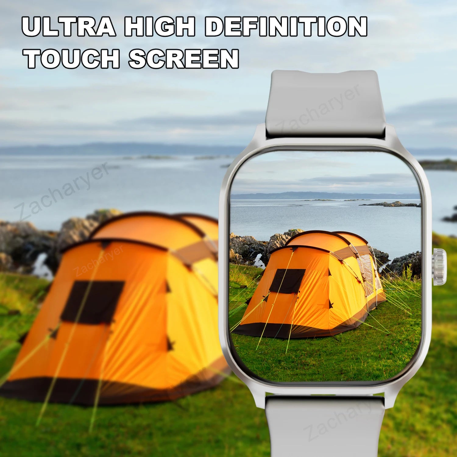 Smart Watch with Wireless Calling & SMS Reminder