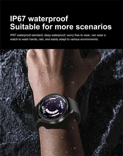 Galaxy Watch6 Classic 2024 GPS Smartwatch with Health & Bluetooth Call