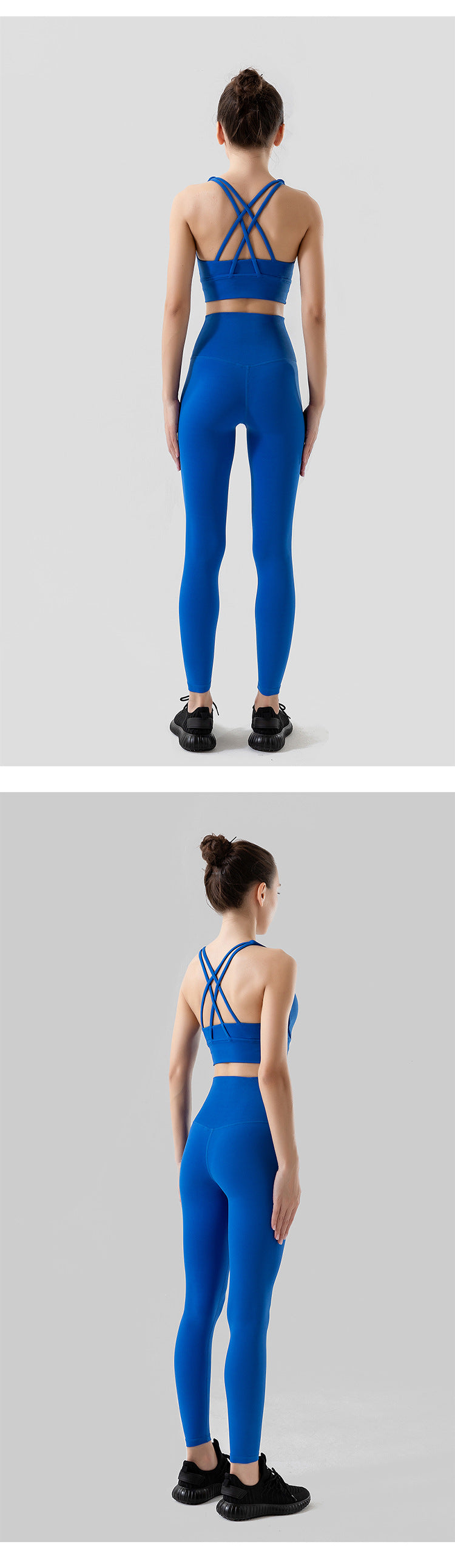 Women’s Yoga Sportswear Set – Fitness Leggings & Bra Top Outfit