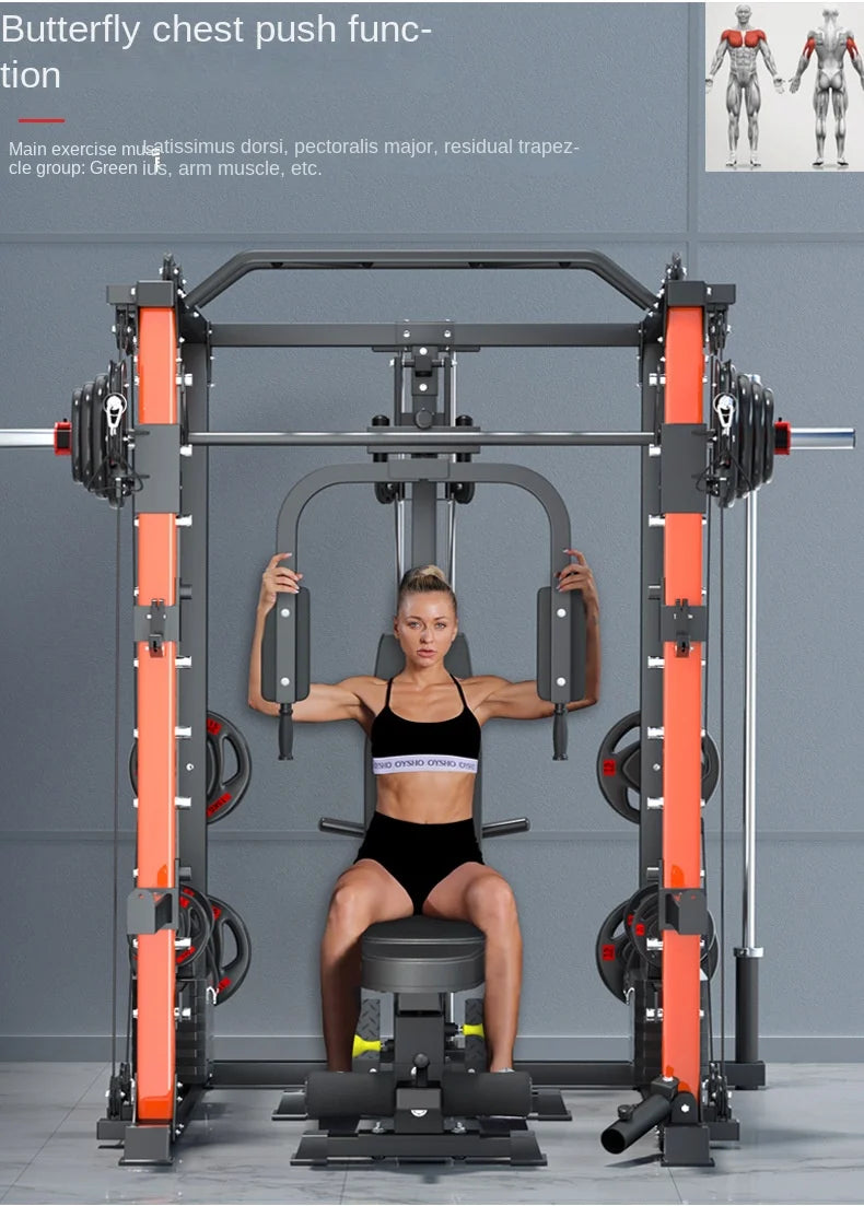 MIYAUP Smith Machine – Commercial Multifunctional Squat & Frame Trainer