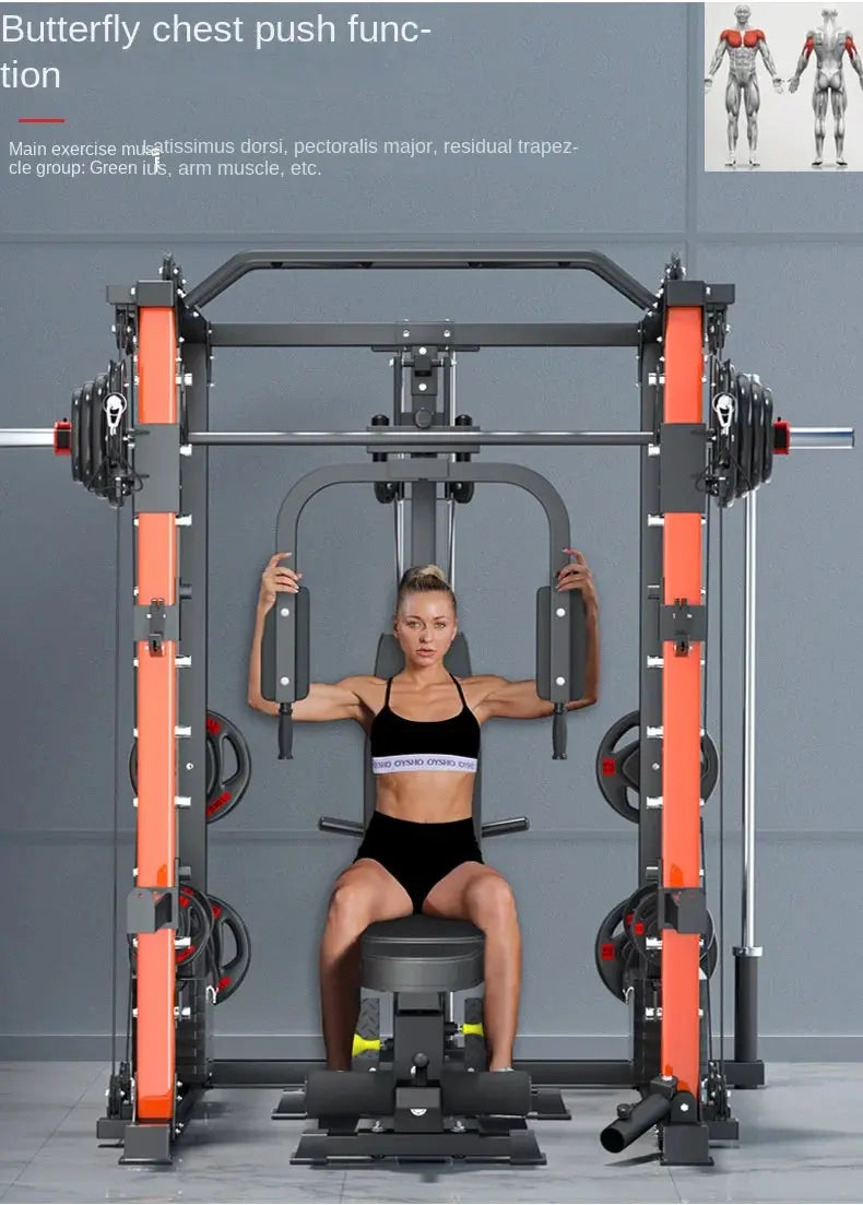 MIYAUP Smith Machine – Commercial Multifunctional Squat & Frame Trainer
