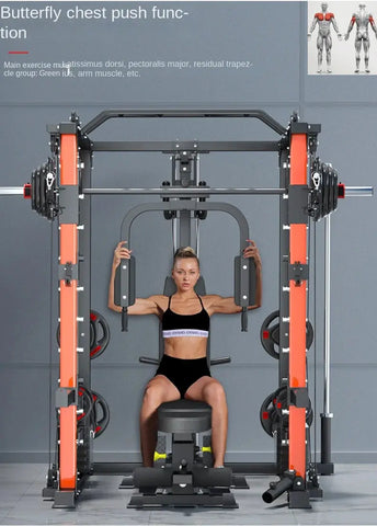 MIYAUP Smith Machine – Commercial Multifunctional Squat & Frame Trainer