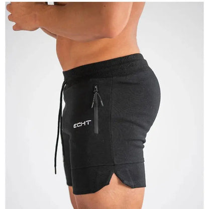 2024 Men’s Sports Shorts – Zip Pocket Fitness & Running Joggers