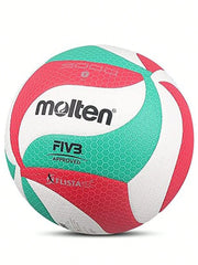 Molten Volleyball Size 5 Volleyball – Indoor/Outdoor PU Training Ball