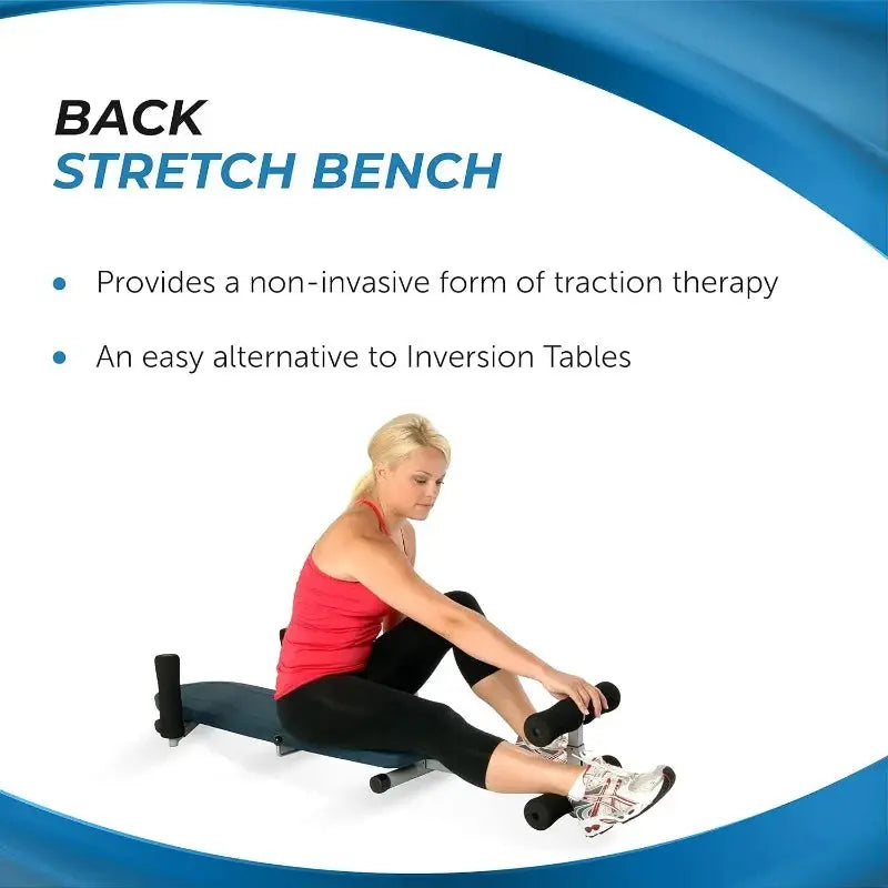 Stamina InLine Back Stretch Bench – Non-Inversion Spinal Decompression Tool