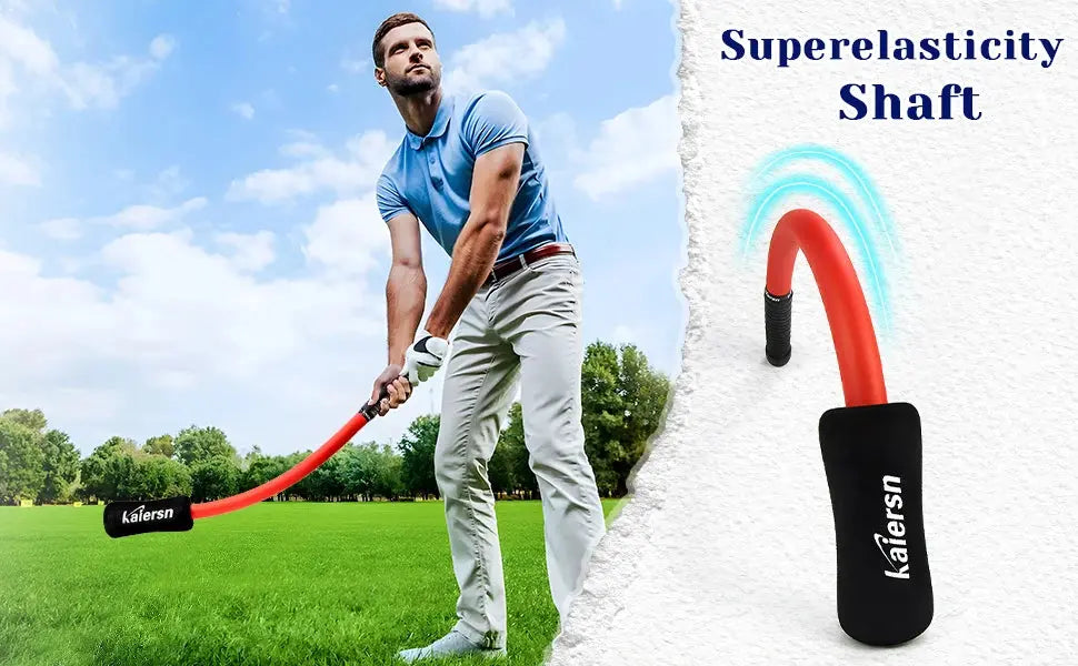 Golf Swing Trainer Aid – Flexibility, Tempo & Strength Warm-Up Stick PeakPursuitFitness