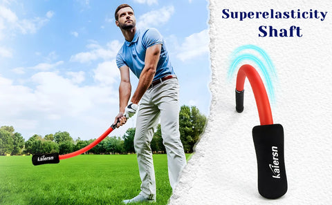 Golf Swing Trainer Aid – Flexibility, Tempo & Strength Warm-Up Stick