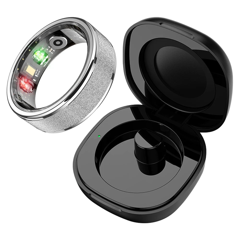 COLMI R10 Smart Ring – Health & Sleep Monitor with Charging Case