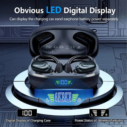 Bluetooth 5.3 Wireless Earphones – Noise-Reducing Sports Headset with Mic PeakPursuitFitness