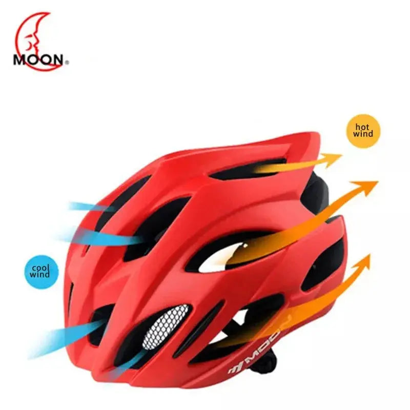 MOON Sports Bicycle Helmet – Lightweight PC+EPS Road Cycling Helmet PeakPursuitFitness